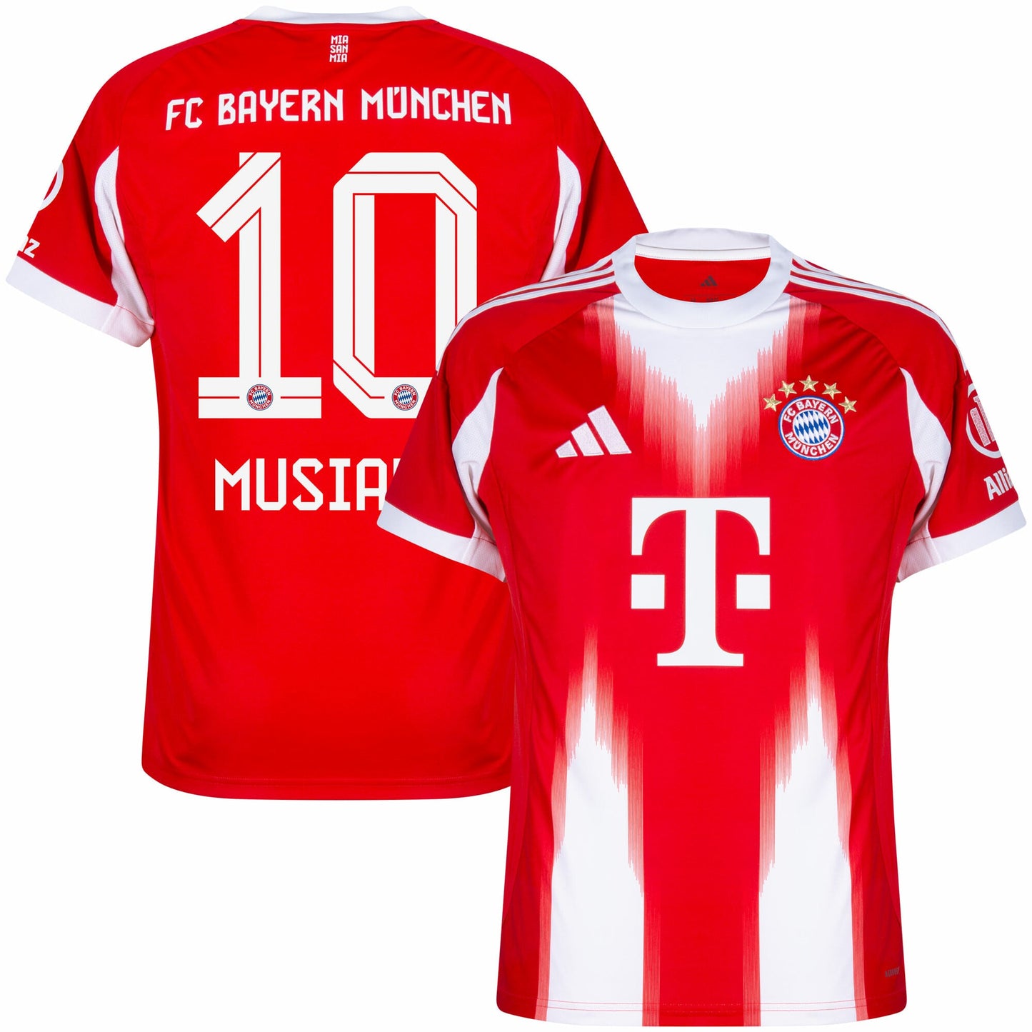 Bayern Munich Home Musiala 10 Fan Jersey Shirt 2025-2026