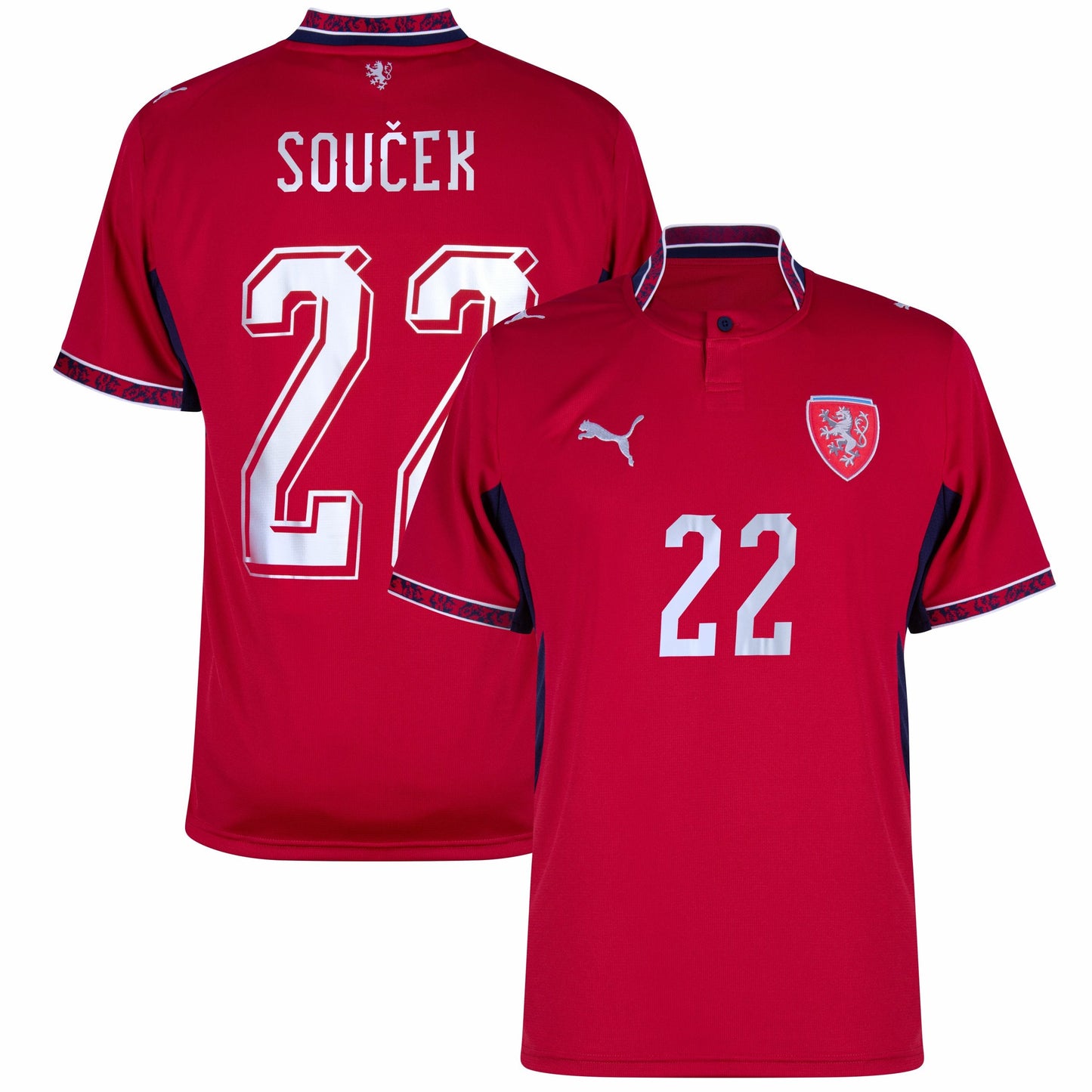 Czech Republic Home Soucek 22 Fan Jersey 2026-2027 World Cup