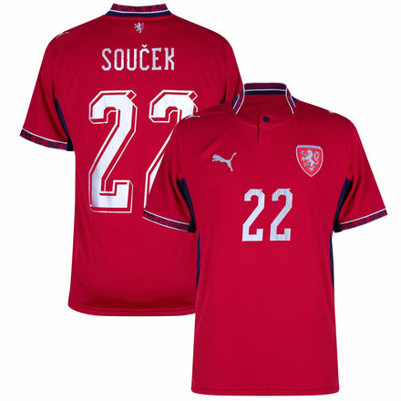 Czech Republic Home Soucek 22 Fan Jersey 2026-2027 World Cup