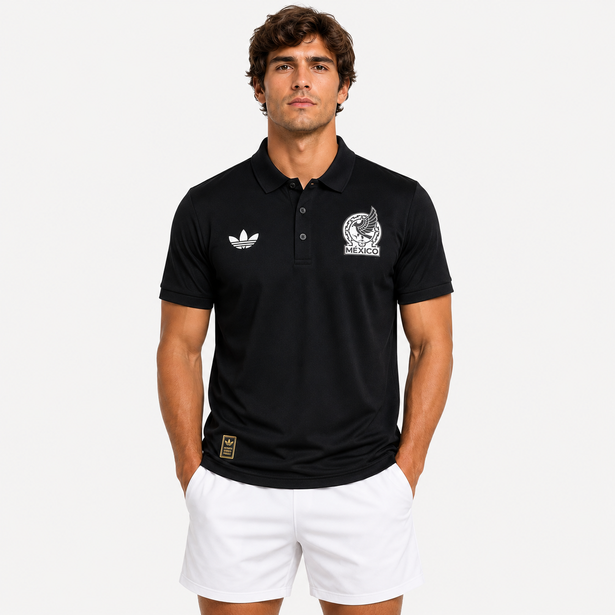 Polo Mexico 2026/27 World Cup 2026 Black