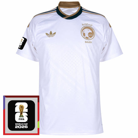 Saudi Arabia Away Fan Jersey 2026-2027 World Cup 2026 Patch