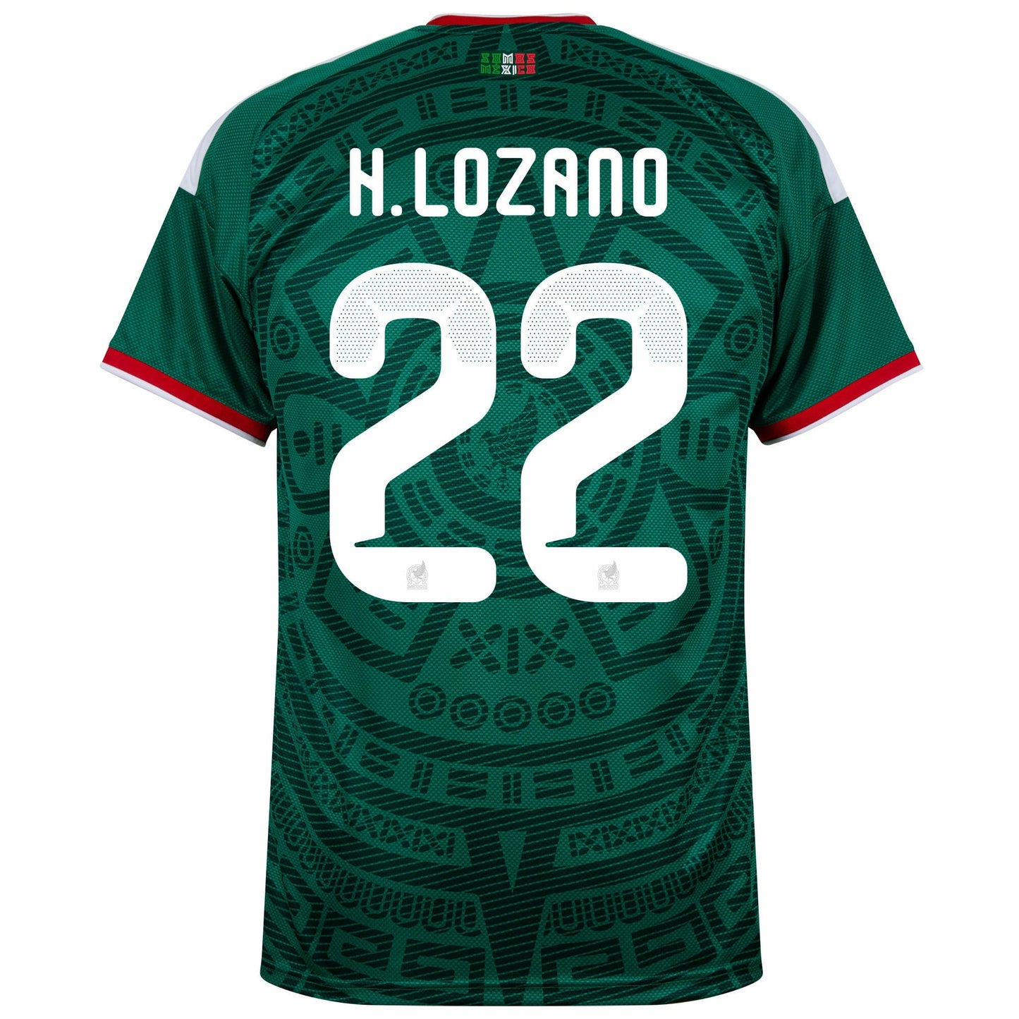 Mexico Home Fan Jersey H.Lozano 22 Shirt 2026-2027