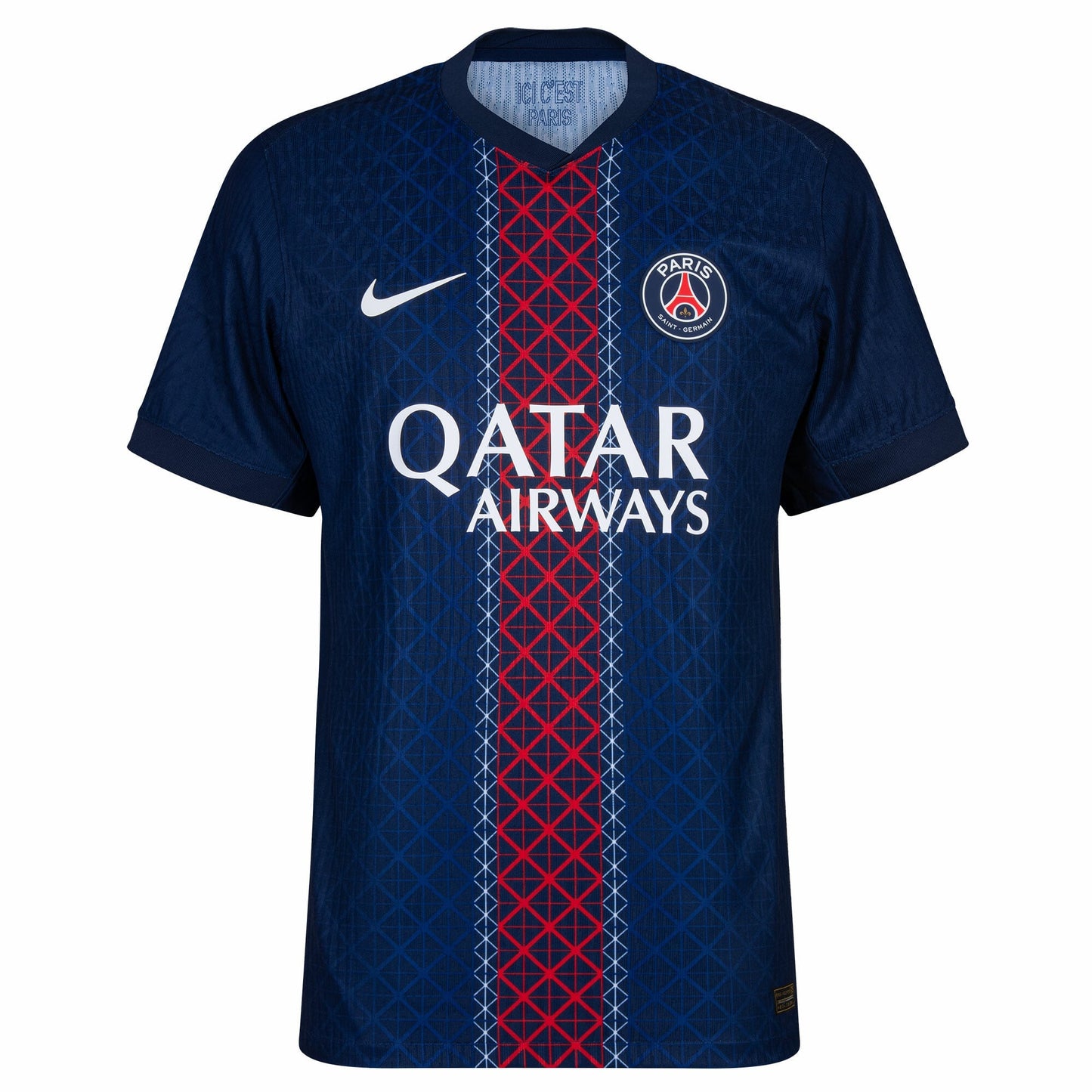 PSG Home D.Doué 14 Fan Jersey Shirt 2025-2026 (Champions League)