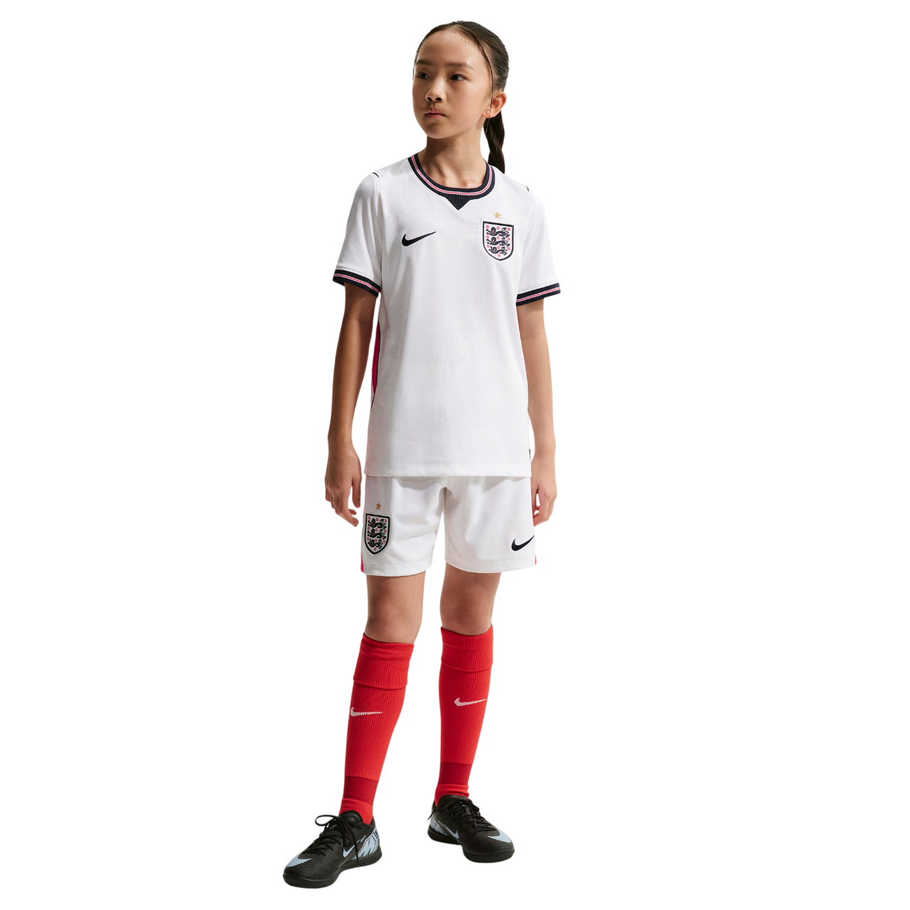 Kids Kit England Home Fan Jersey Shirt 2026-2027