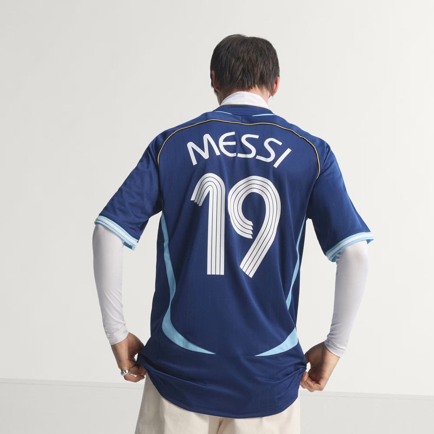 Argentina Away Jersey 2006 Messi #19 - Retro
