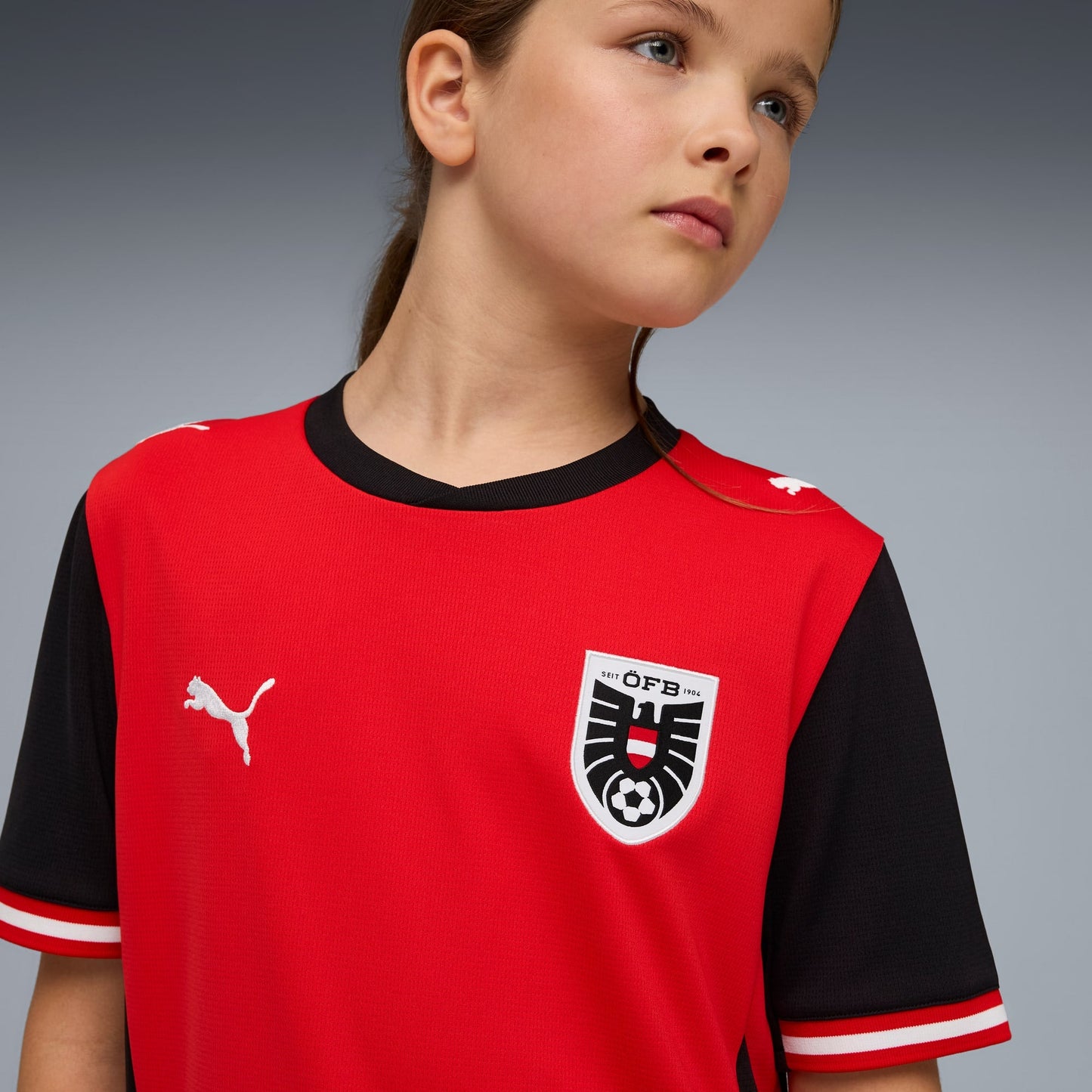 Kids kit Austria Home Fan Jersey Shirt 2026-2027