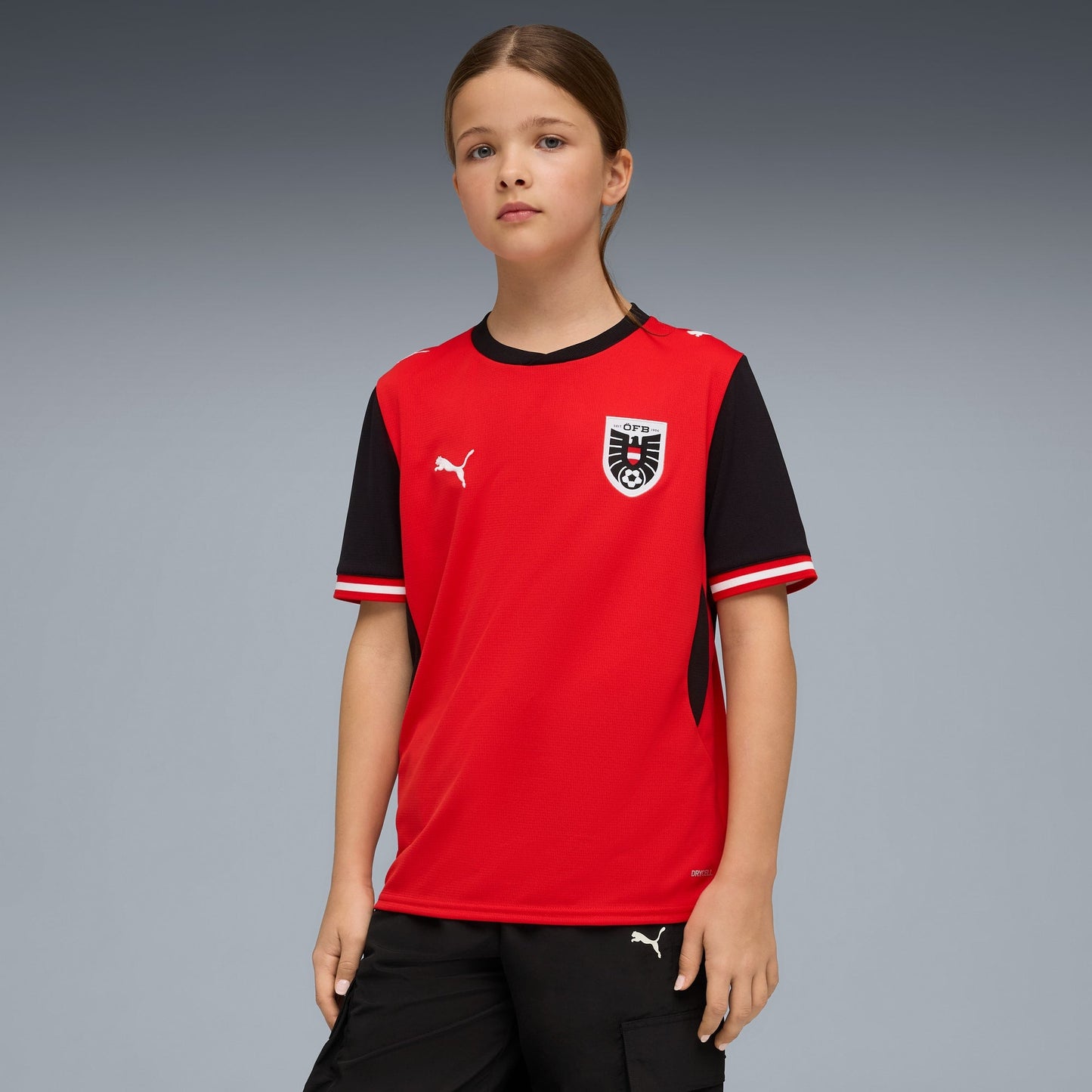 Kids kit Austria Home Fan Jersey Shirt 2026-2027