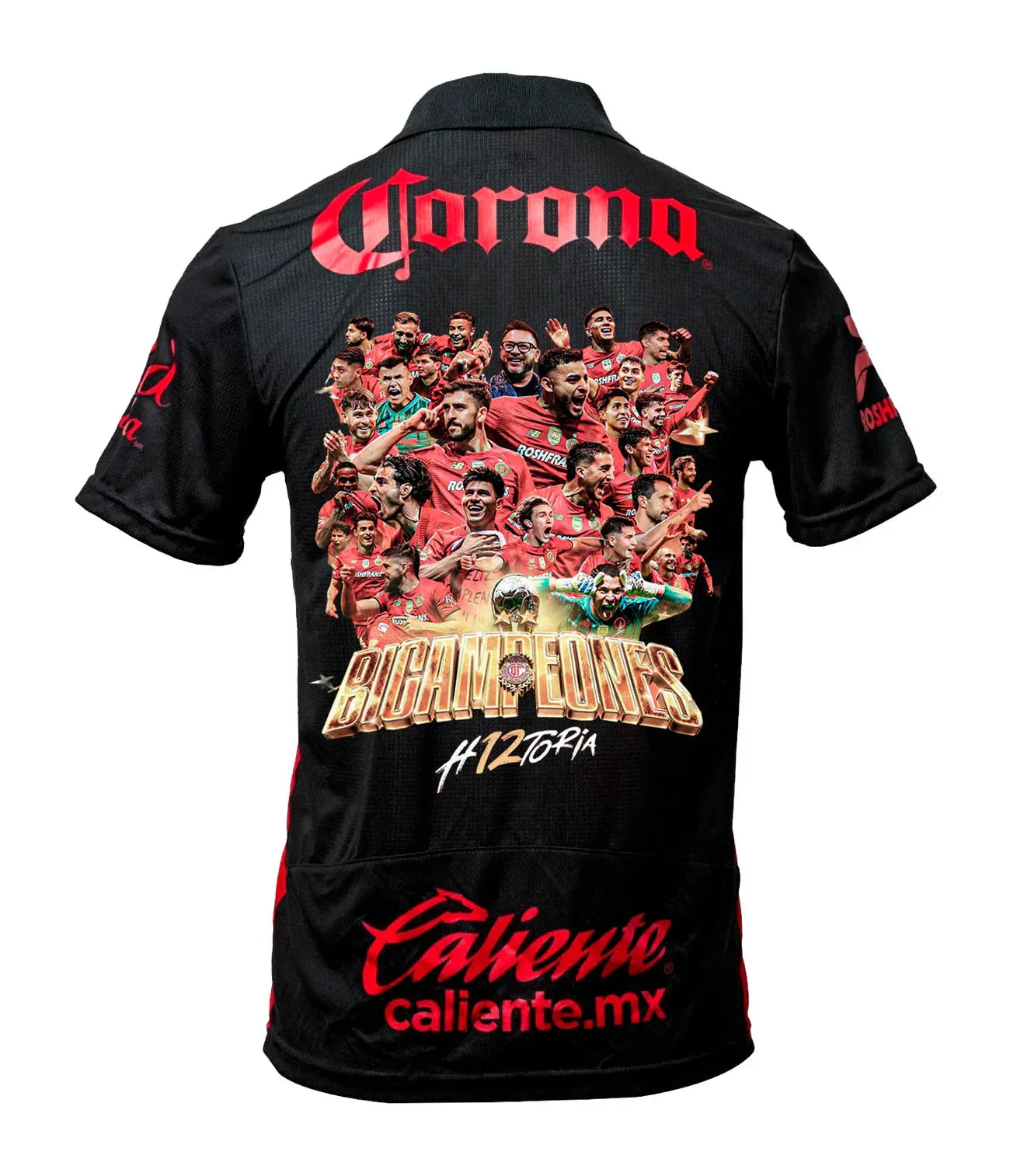 Toluca Third Negro 2025/26 - H12TORIA