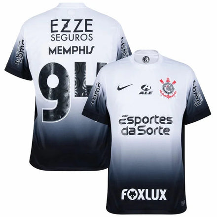 Corinthians Memphis 94 Home Fan Jersey 2024/25 Full Sponsor