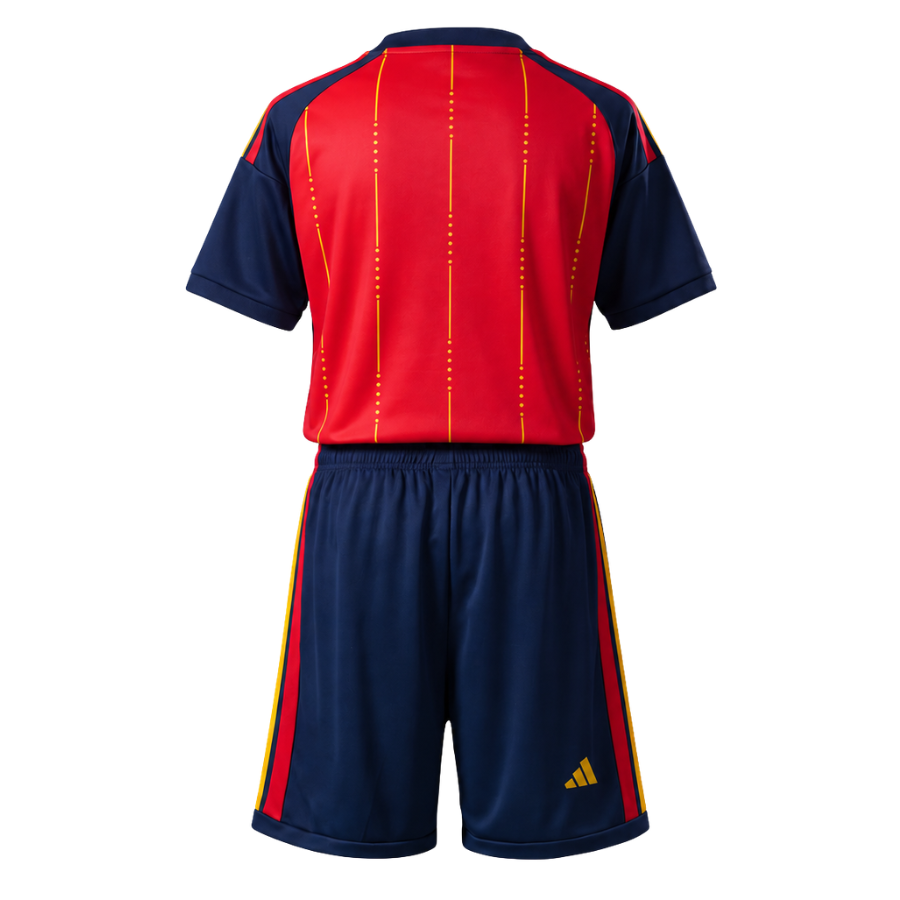 Kids Kit Spain Home World Cup 2026