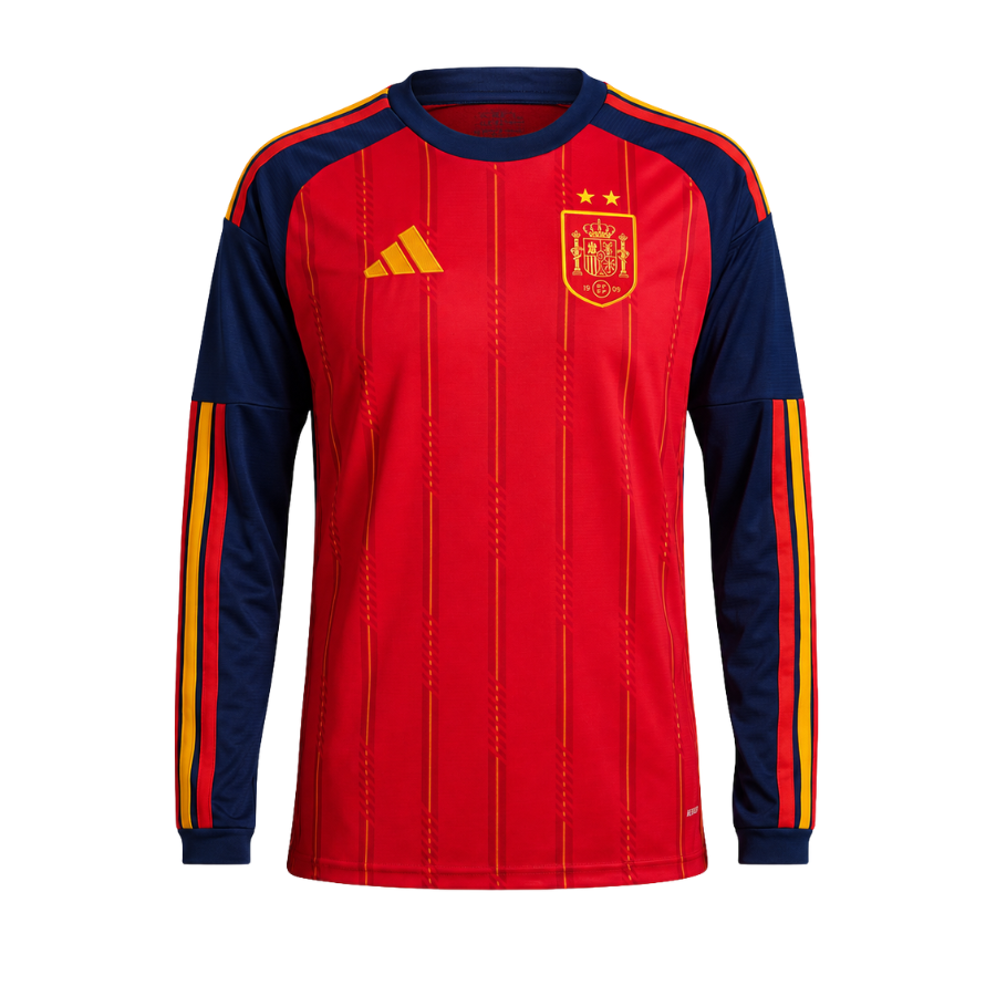 Spain Home L/S Fan Jersey 2026 World Cup