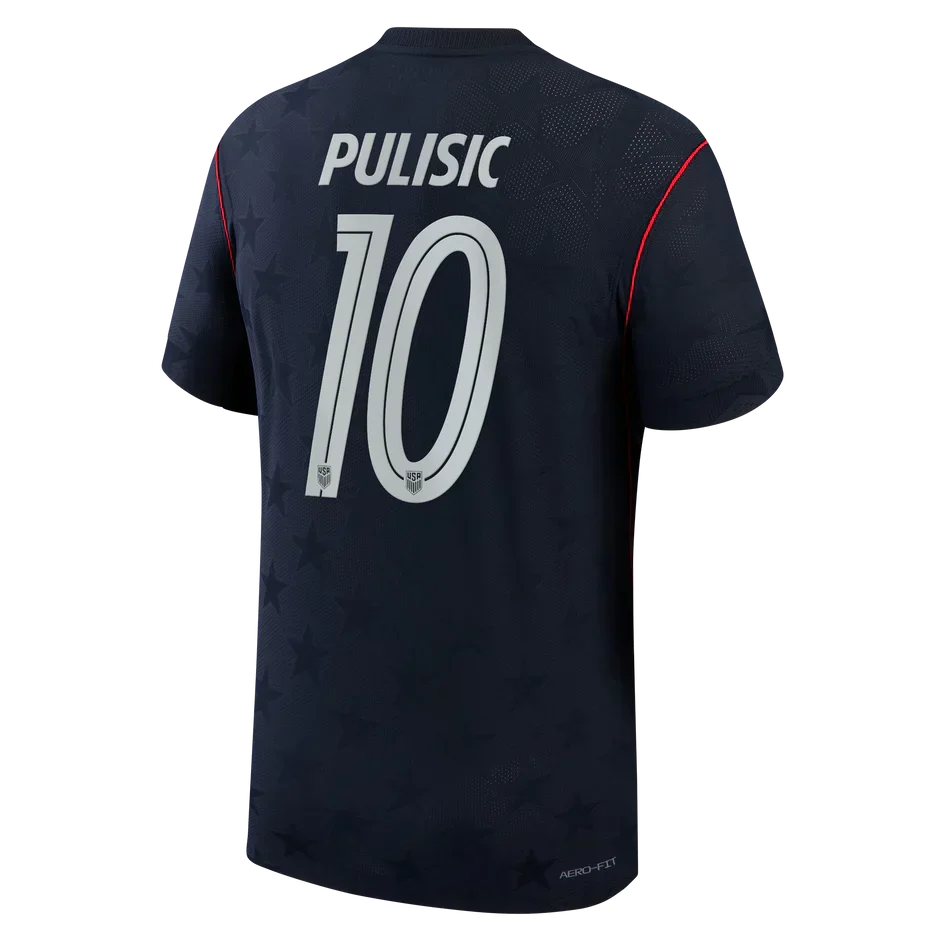 Pulisic #10 USA 2026 Away Jersey Blue - Fan Version
