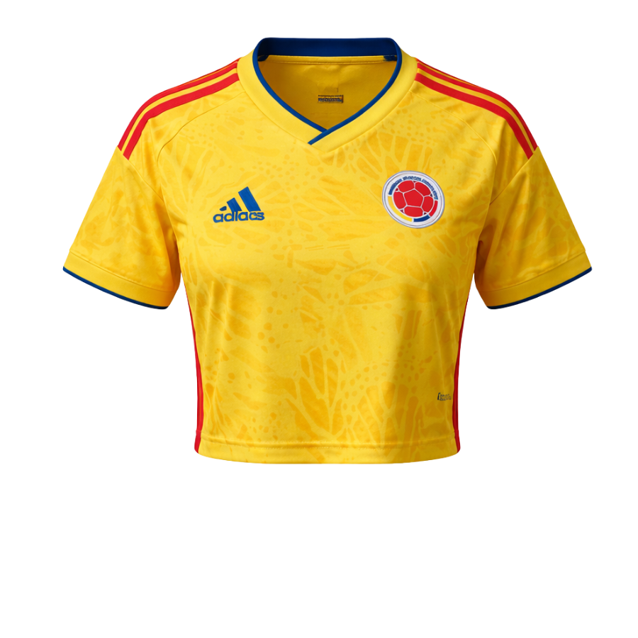Colombia Home Cropped Jersey Women’s World Cup 2026