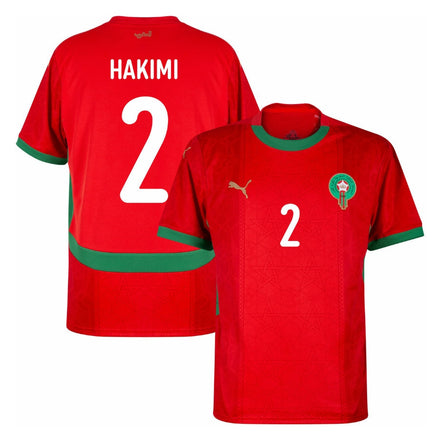 Morocco Hakimi 2 Home Fan Jersey 2025/26
