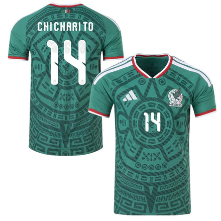 Mexico Home Chicharito 14 Player Version 2026 World Cup