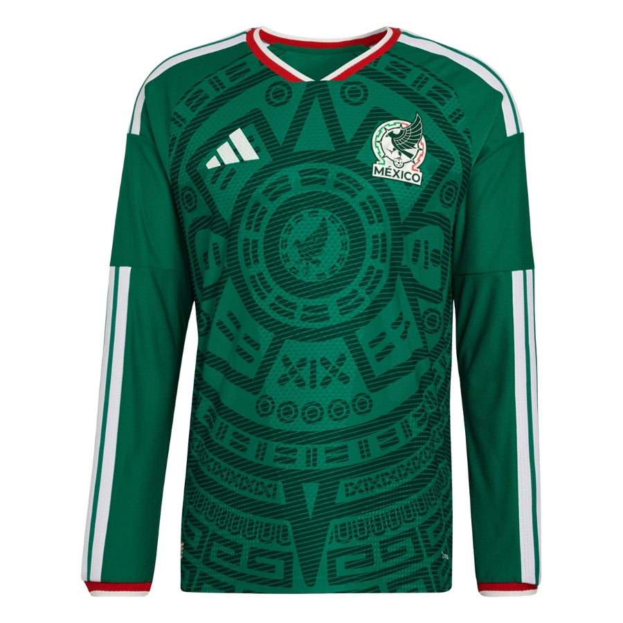 Mexico Home Player Version Long Sleeve Shirt 2026 World Cup