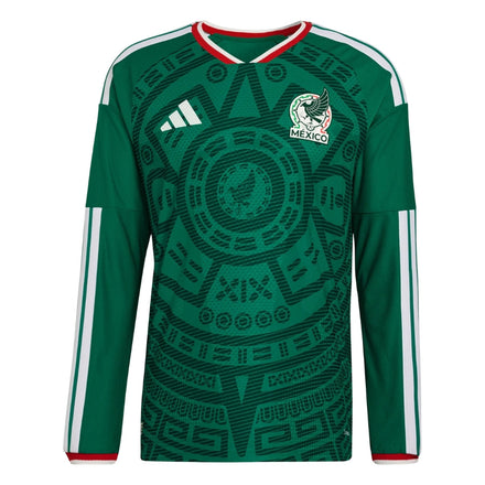 Mexico Home Player Version Long Sleeve Shirt 2026 World Cup