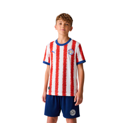 Paraguay Home 2026 Kit Kids - World Cup 2026