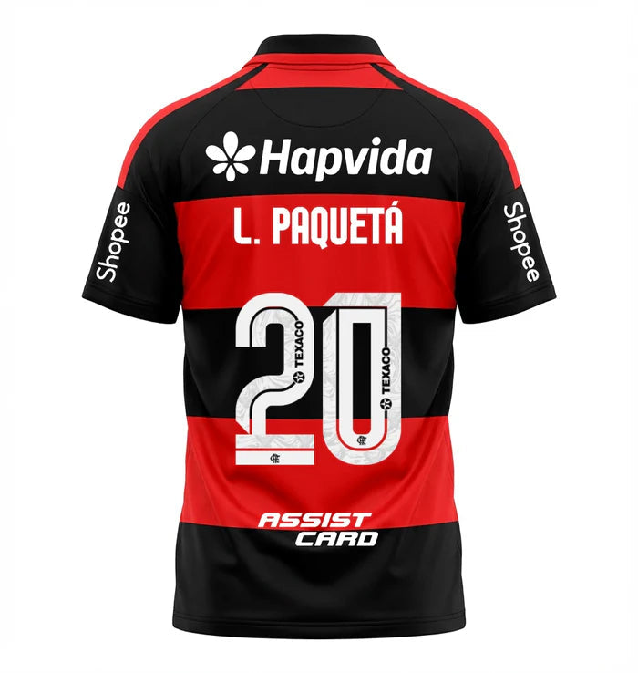 Flamengo Home Fan Jersey 2026/27 All Sponsors