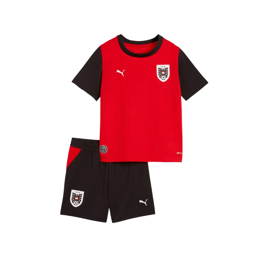 Kids kit Austria Home Fan Jersey Shirt 2026-2027