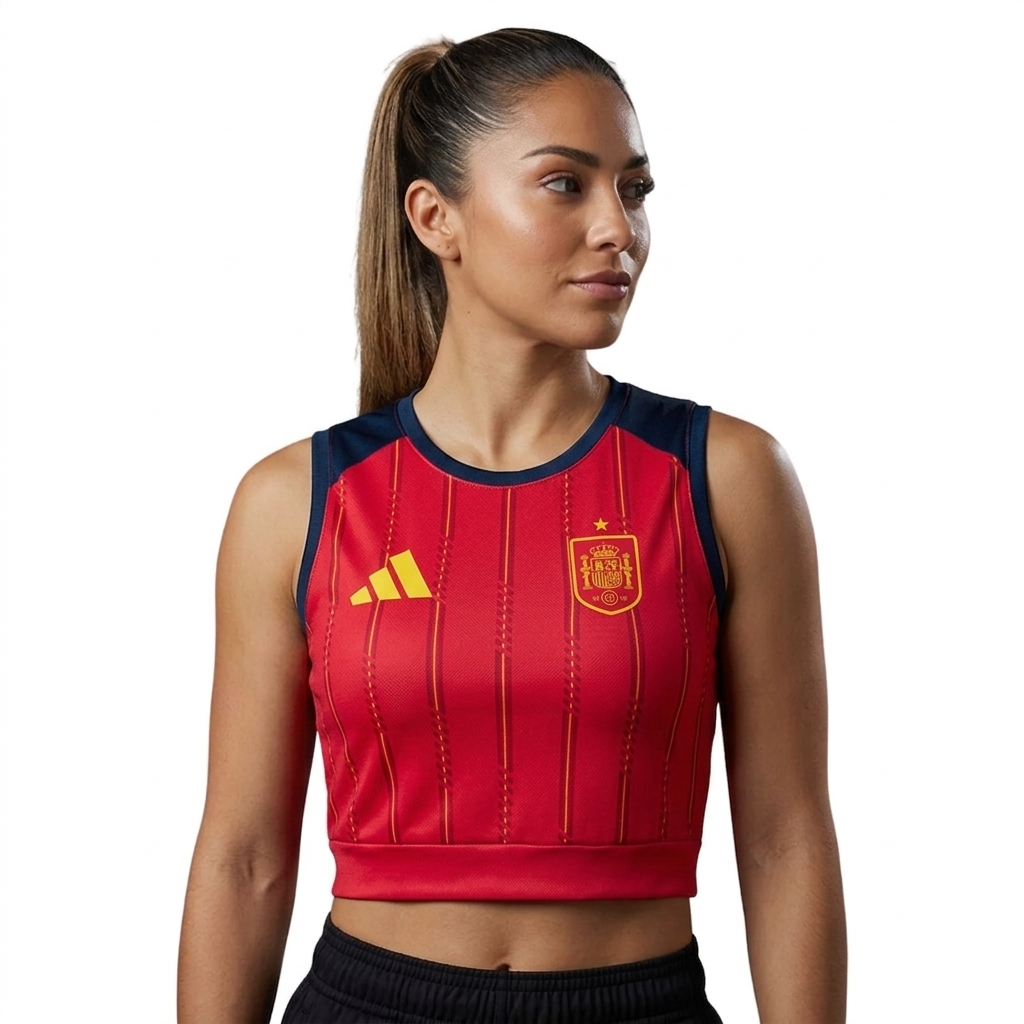 Spain 2026 Home Women's Vest Cropped
