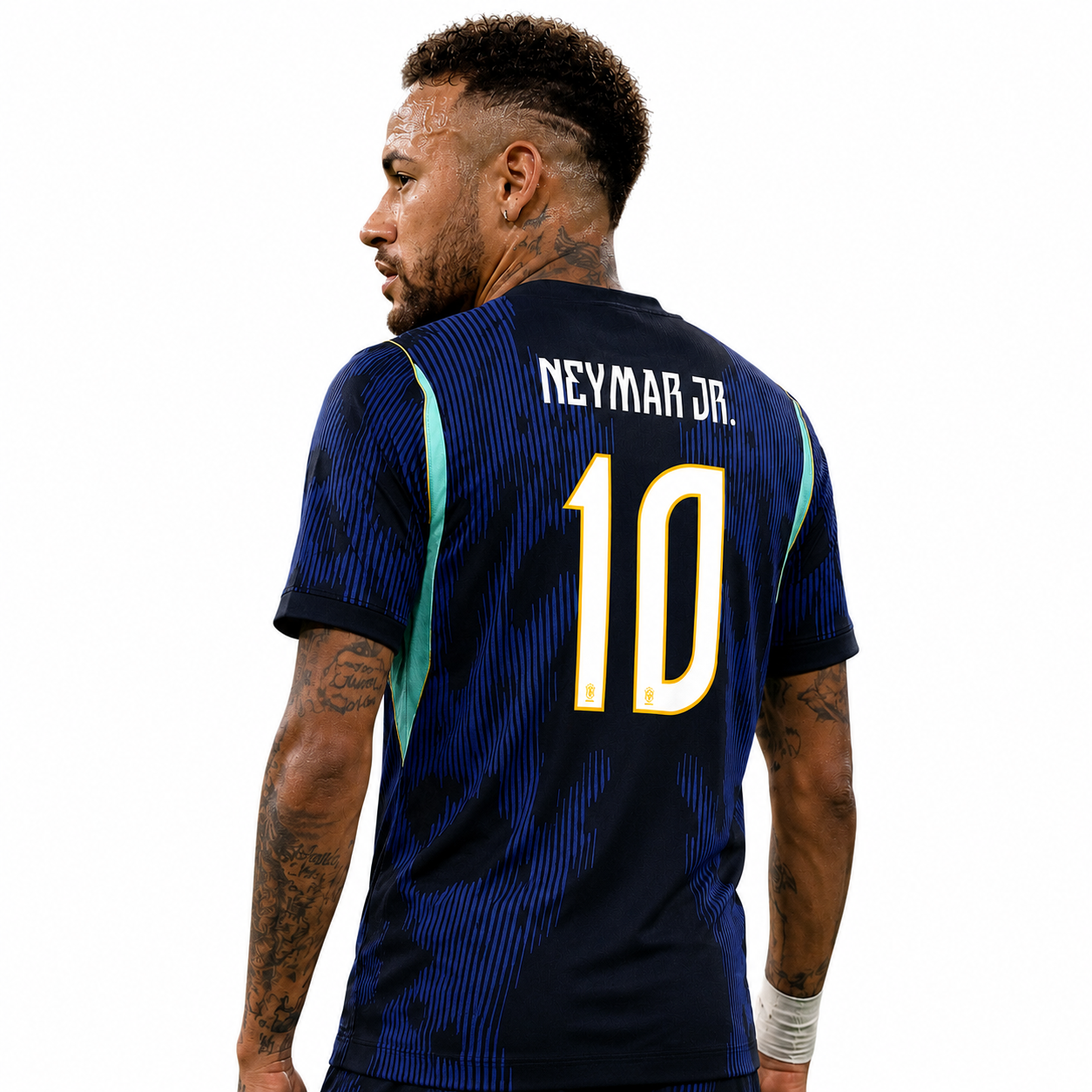 Brazil Away Blue - Neymar Jr. #10 Brasil Fan Version World Cup 2026