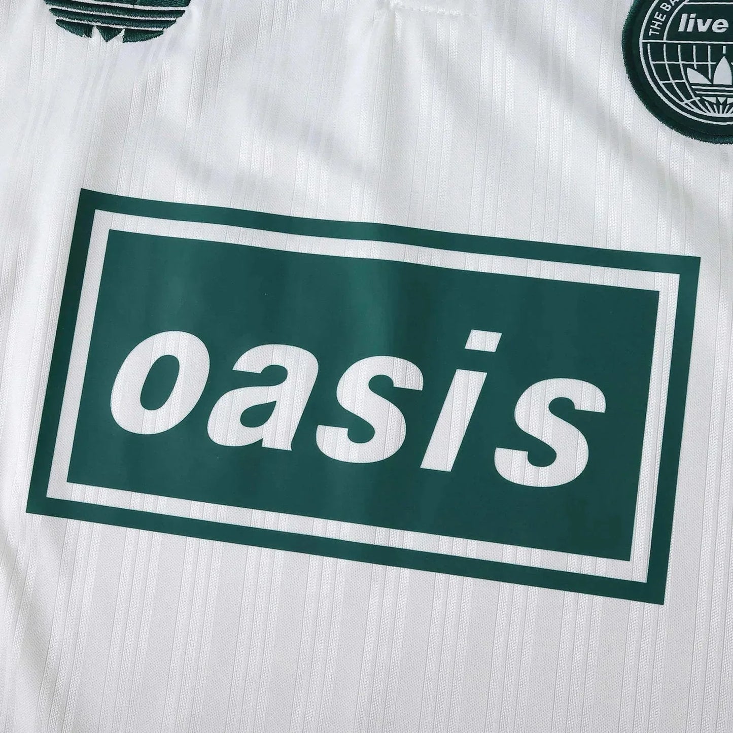 Oasis Tour Jacquard Jersey White/Green