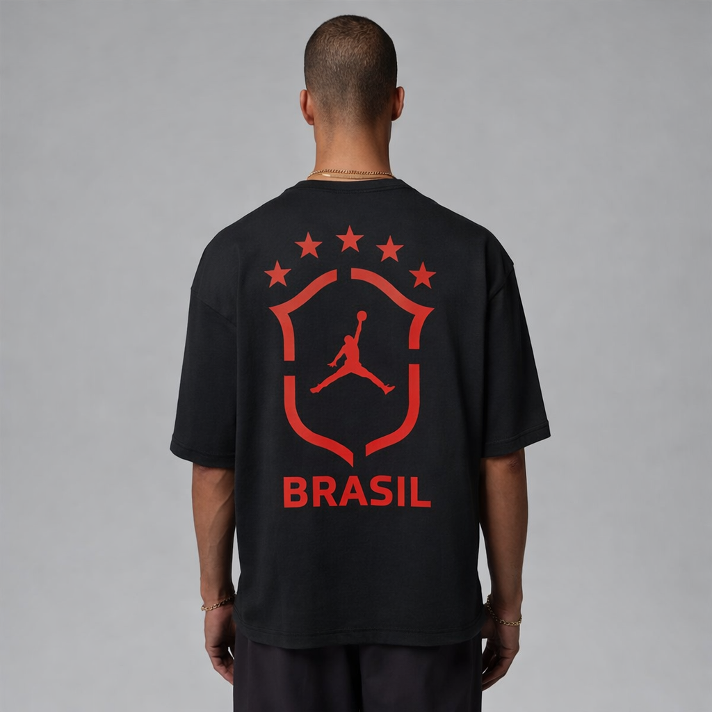 Brazil Air 85 Oversized Red-Black