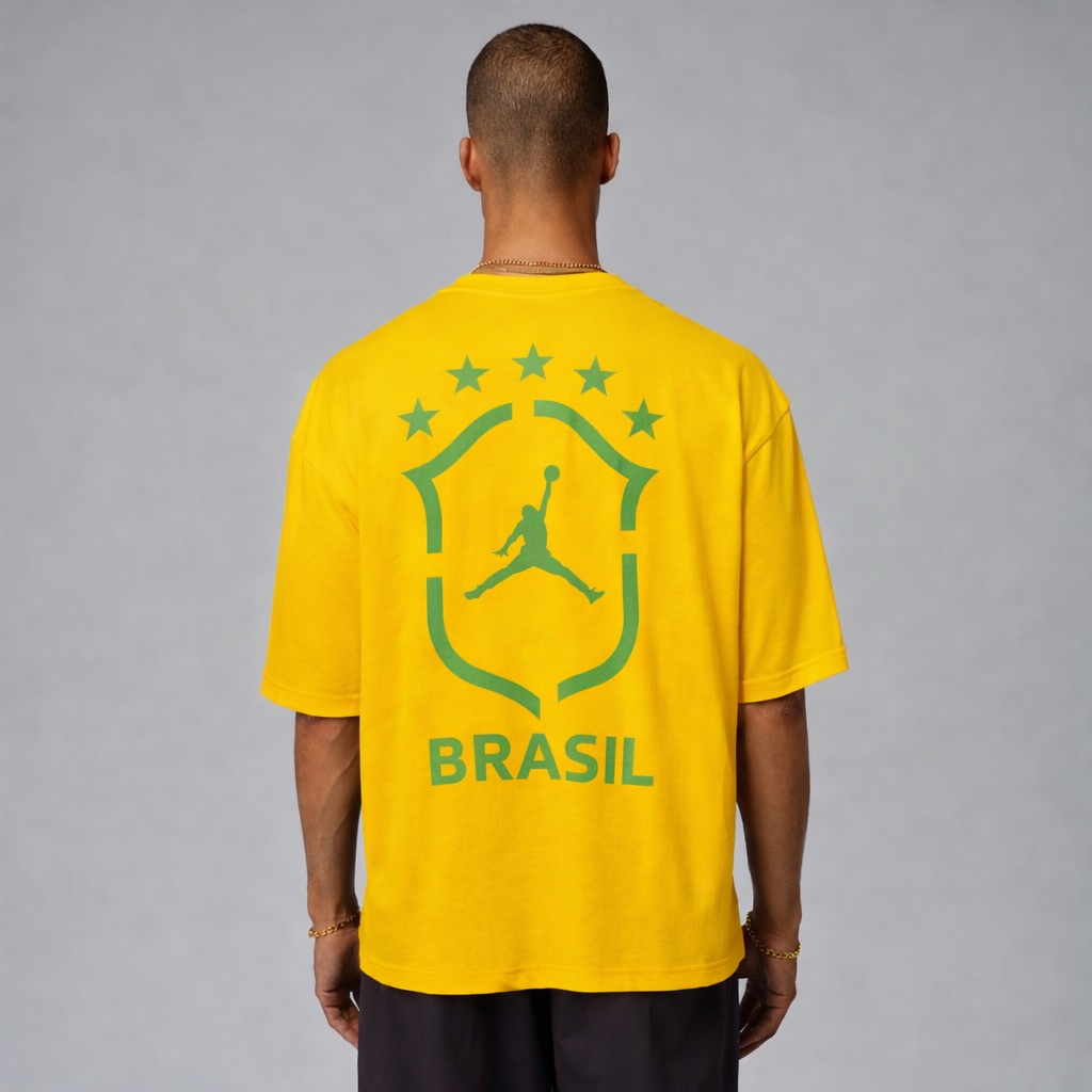 Brazil Air 85 Oversized Yellow