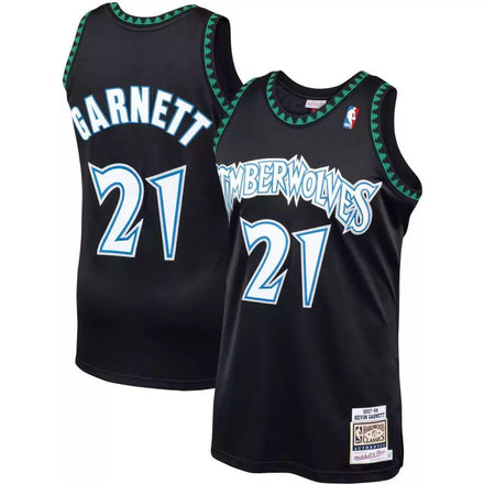 Regata Minnesota Timberwolves – Mitchell & Ness – Garnett NBA- Black