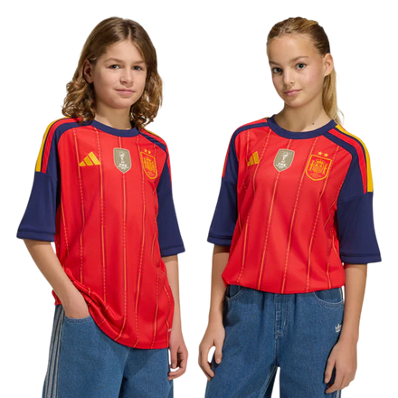 Kids Jersey Spain 2026/27 I Home Fan - World Cup Champions Edition