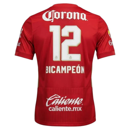 Toluca Home Negro 2025/26 - Diablo Bicampeones