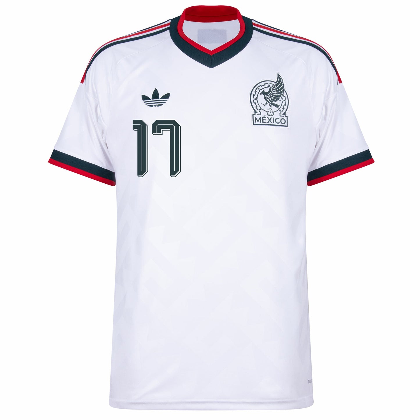 Mexico Away Fan Jersey Pineda 17 Shirt 2026-2027