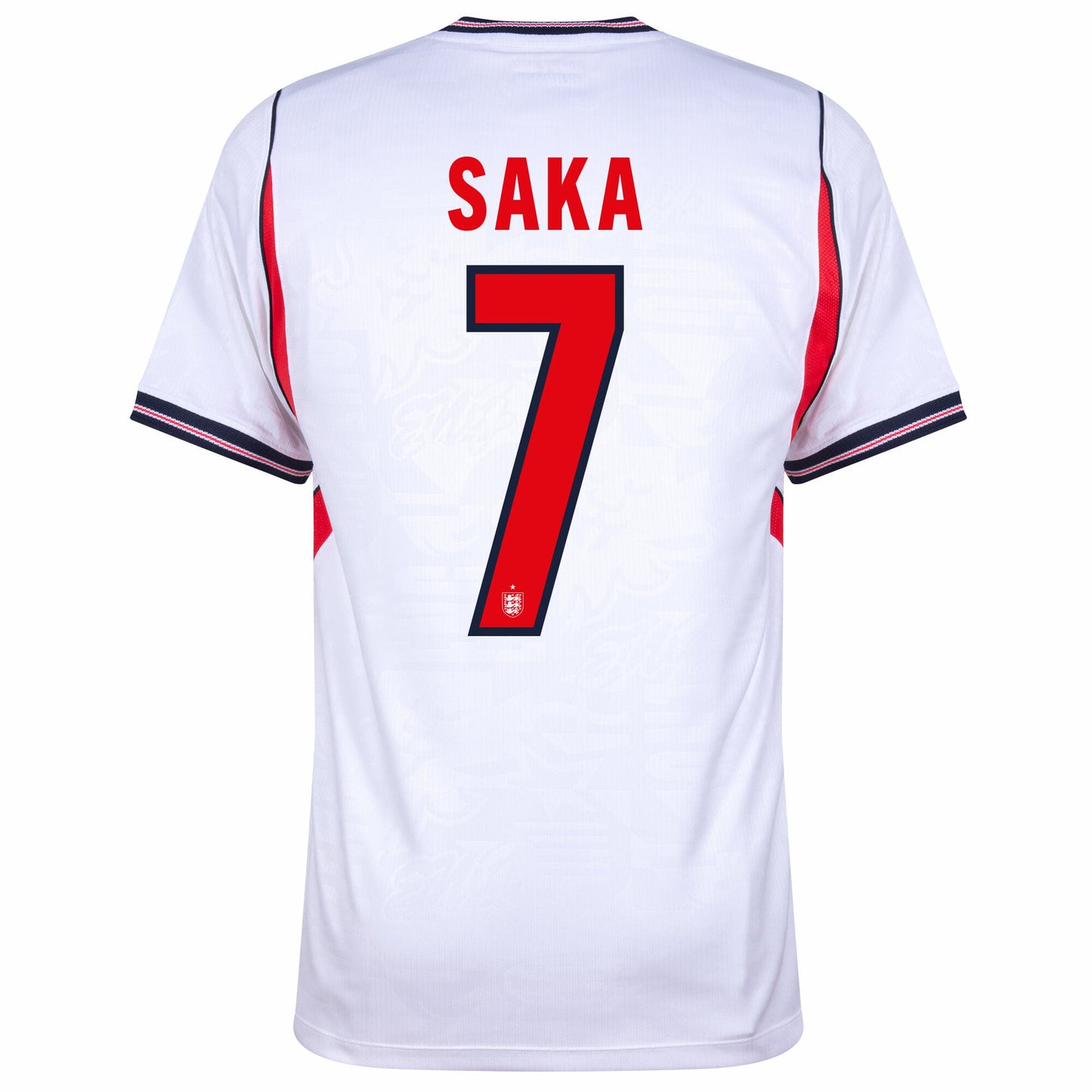 England Home Fan Jersey Saka 7 Shirt 2026-2027