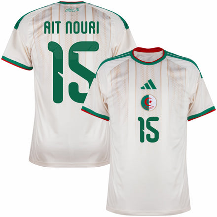 Algeria Home Fan Jersey Ait Nouri 15 Shirt 2026-2027
