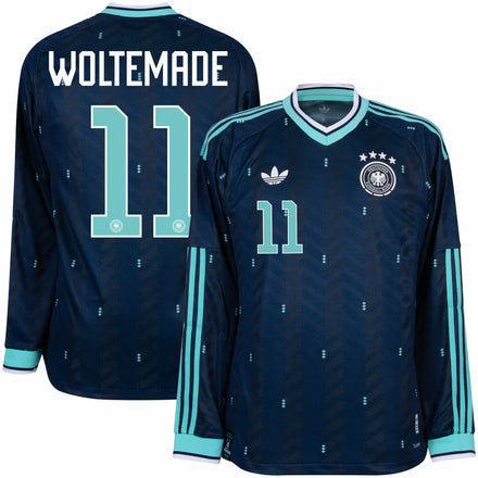 Germany Player Version Away L/S Woltemade 11 Shirt 2026-2027