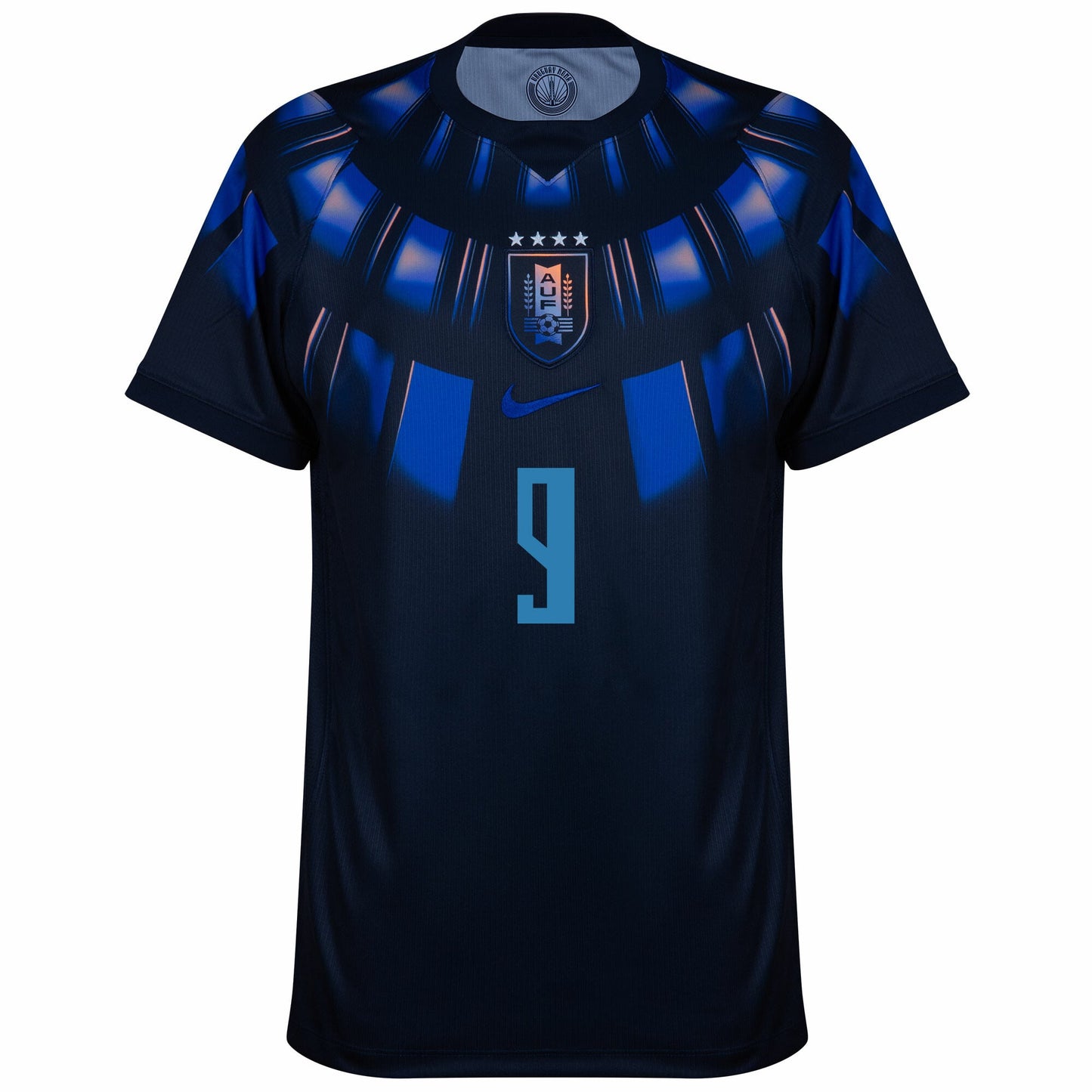 Uruguay Away Fan Jersey L.Suárez 9 Shirt 2026-2027 (Fan Style Printing)