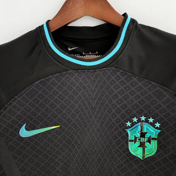 Brazil National Team 2022 Black Concept Jersey - photo 3