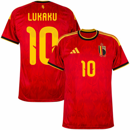 Belgium Home Fan Jersey Lukaku 10 Shirt 2026-2027