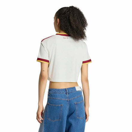 Spain Women's Away Cropped Soccer Jersey World cup 2026