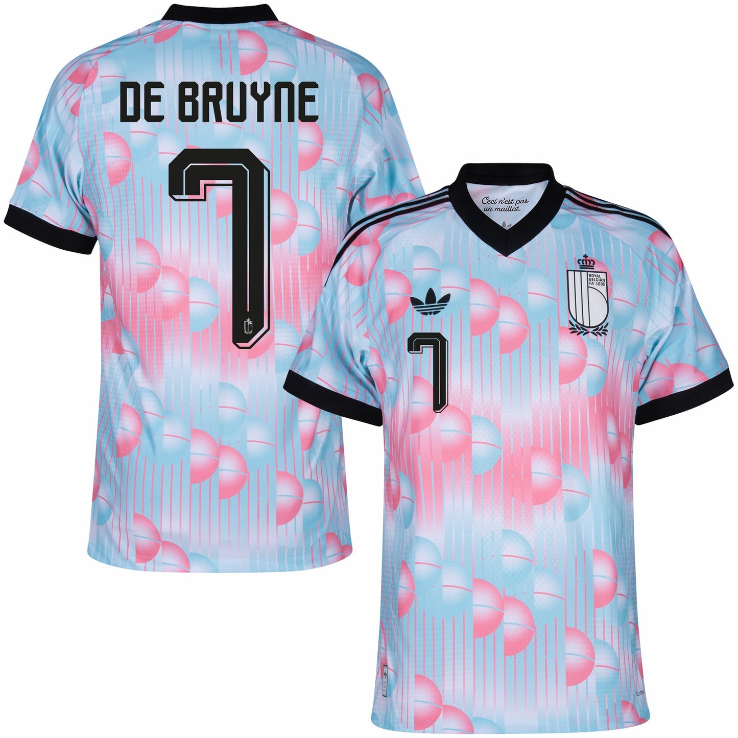 Belgium Player Version Away De Bruyne 7 Shirt 2026-2027