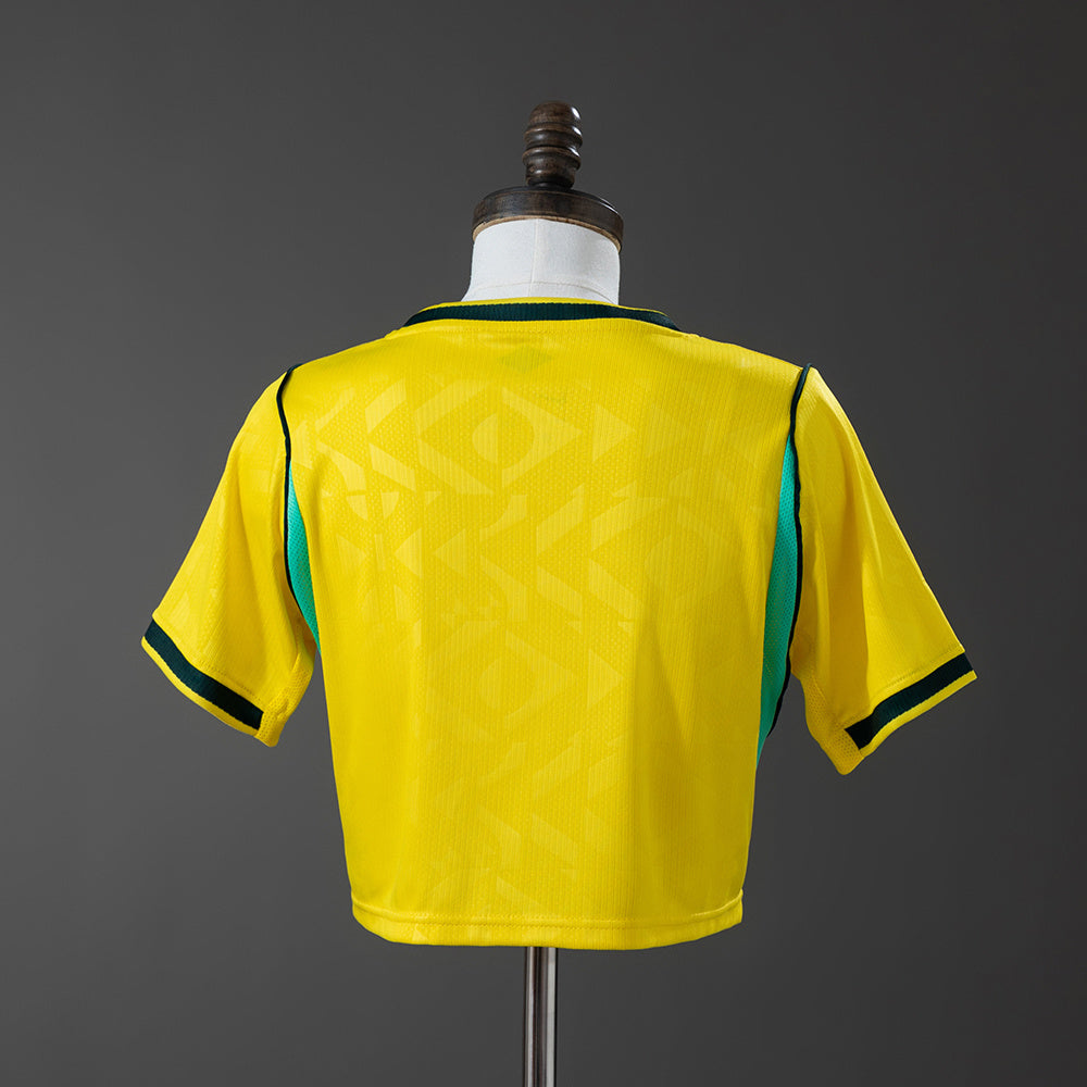 Cropped Brazil Women home 2025 - Fan Version Brasil