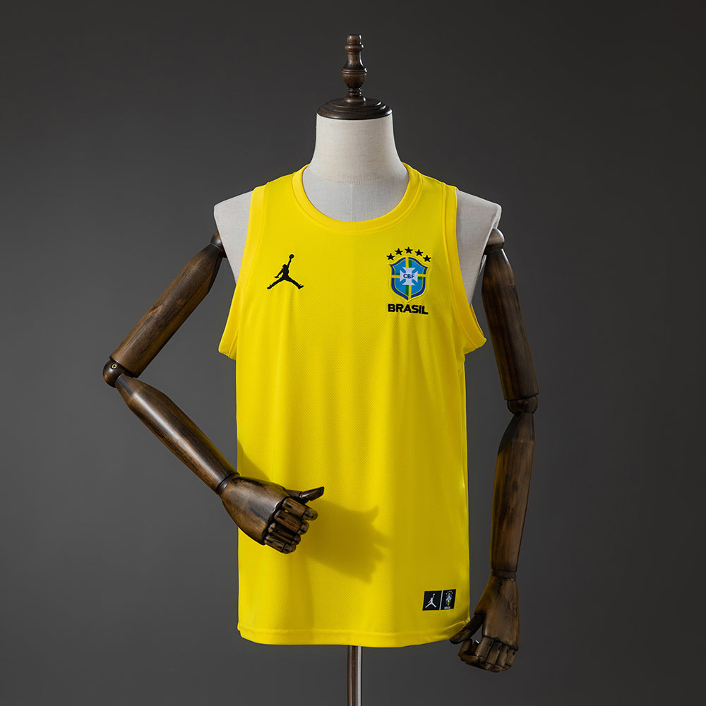 Brazil 2026 Training Vest Yellow