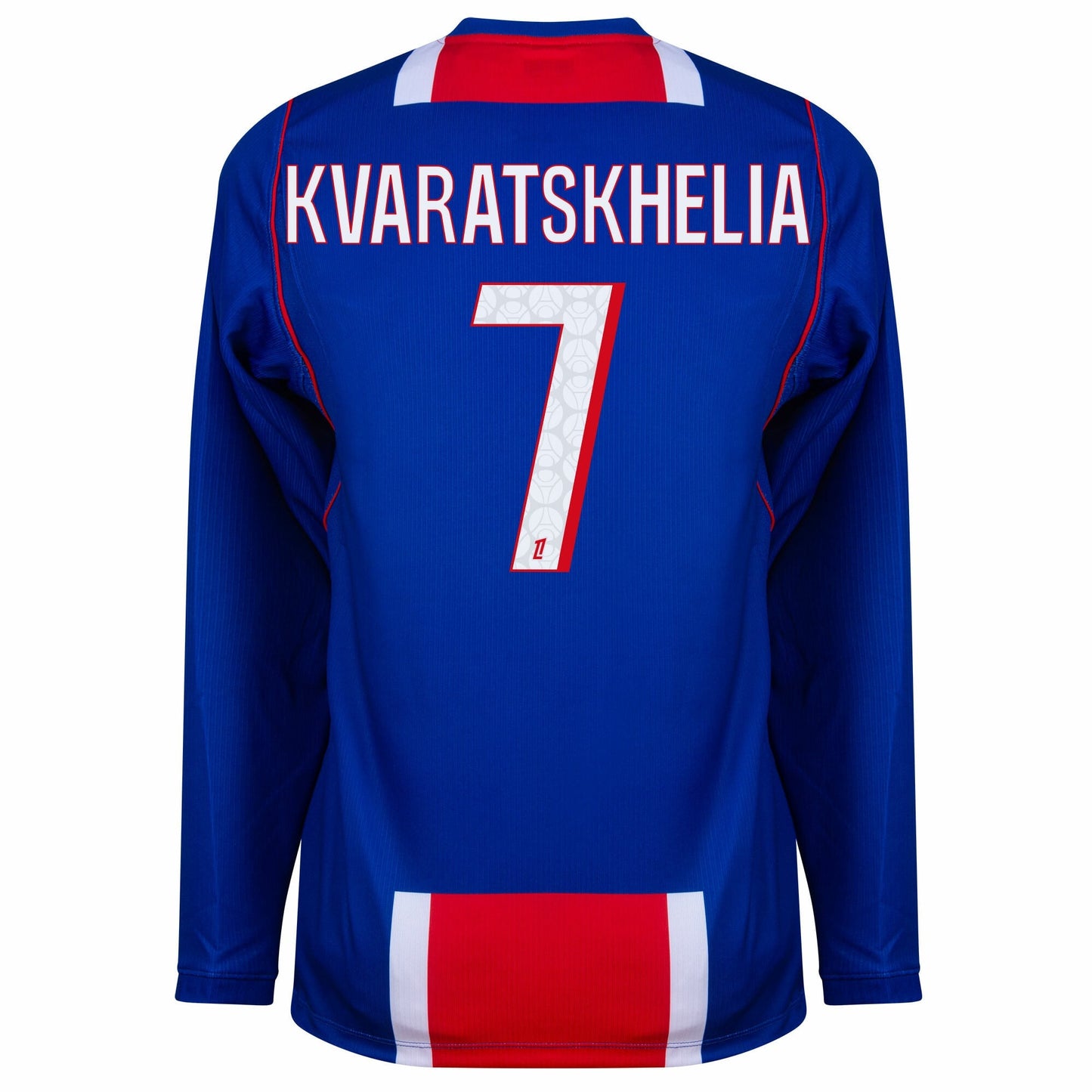 PSG Paris Saint Germain Home Kvaratskhelia 7 L/S Fan Jersey 2026-2027