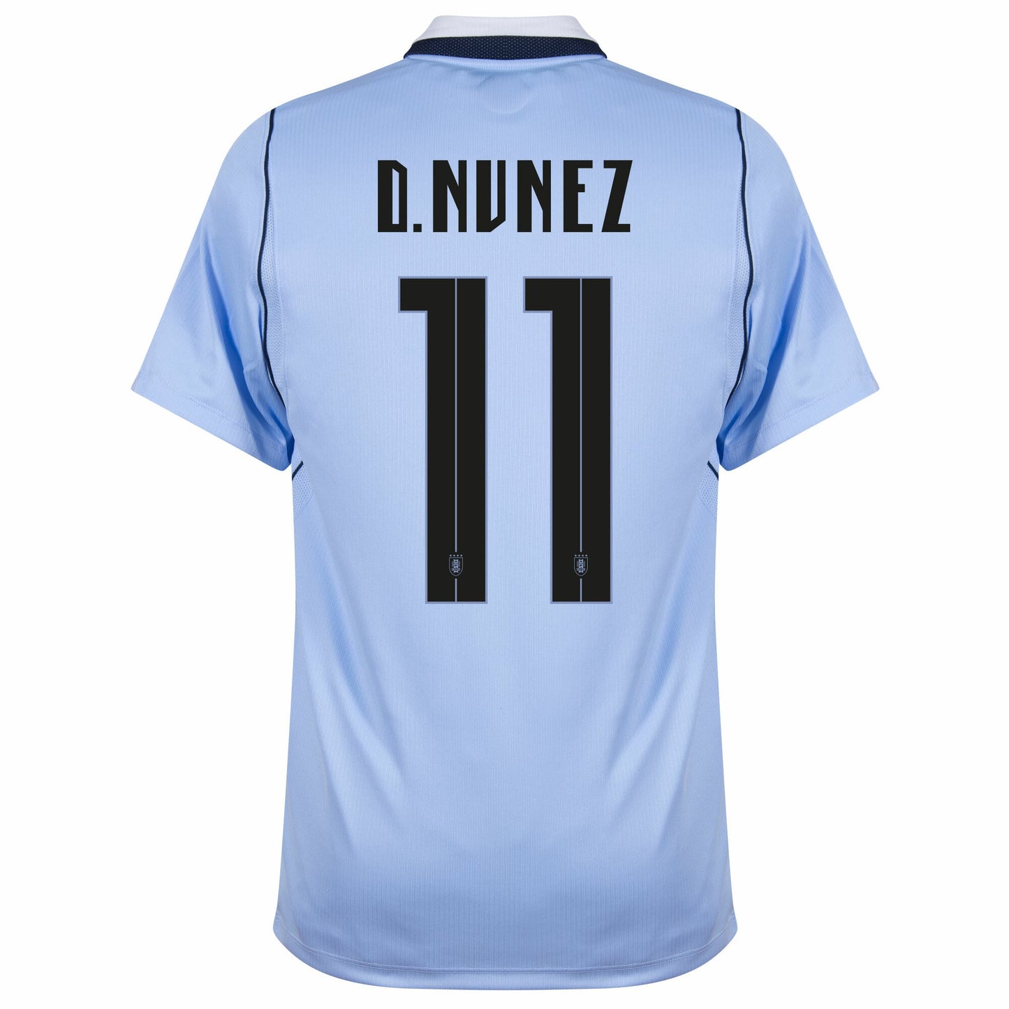 Uruguay Home D. Nunez 11 Fan Jersey Shirt 2026-2027 (Fan Style Printing)
