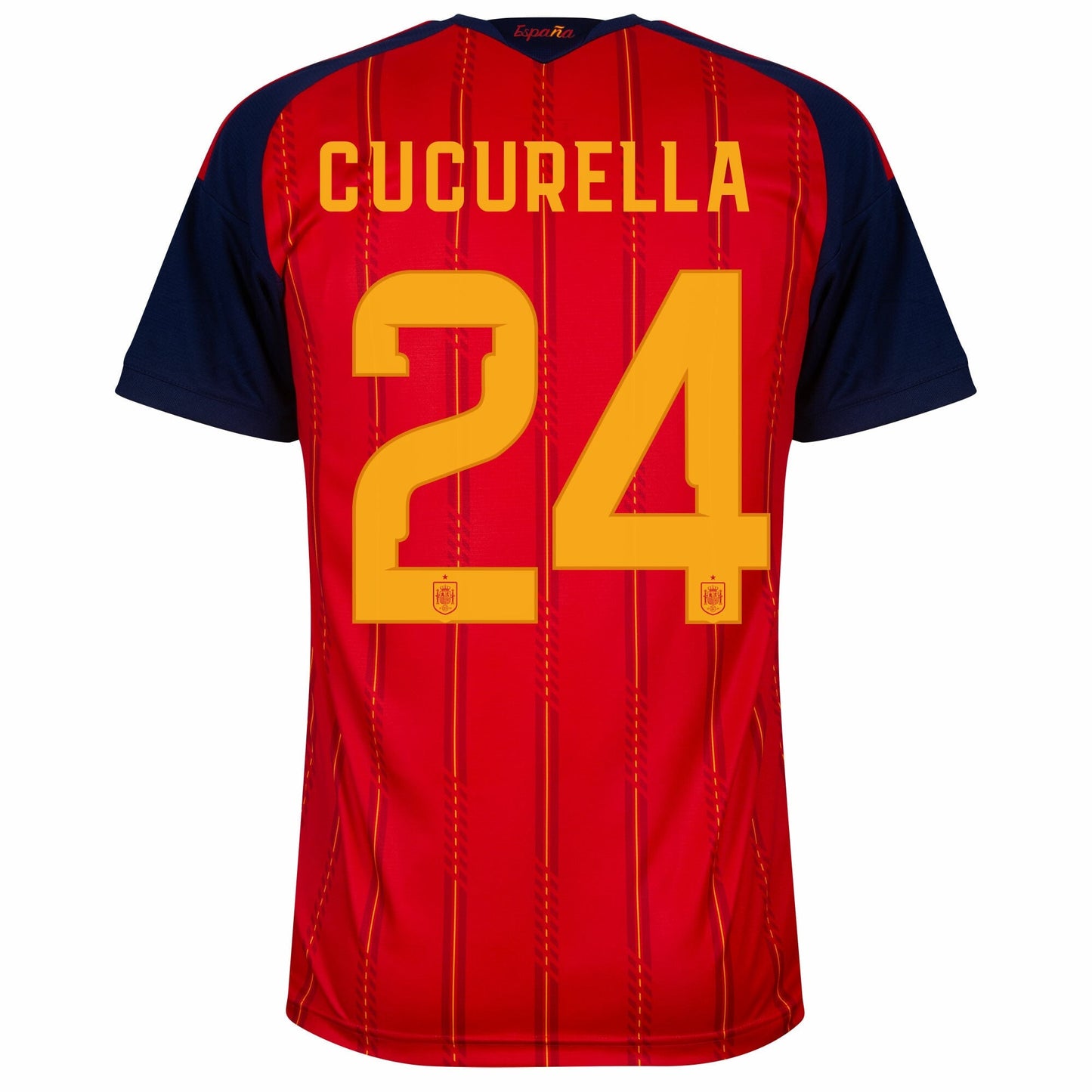 Spain Home Cucurella 24 Fan Jersey 2026-2027 World Cup