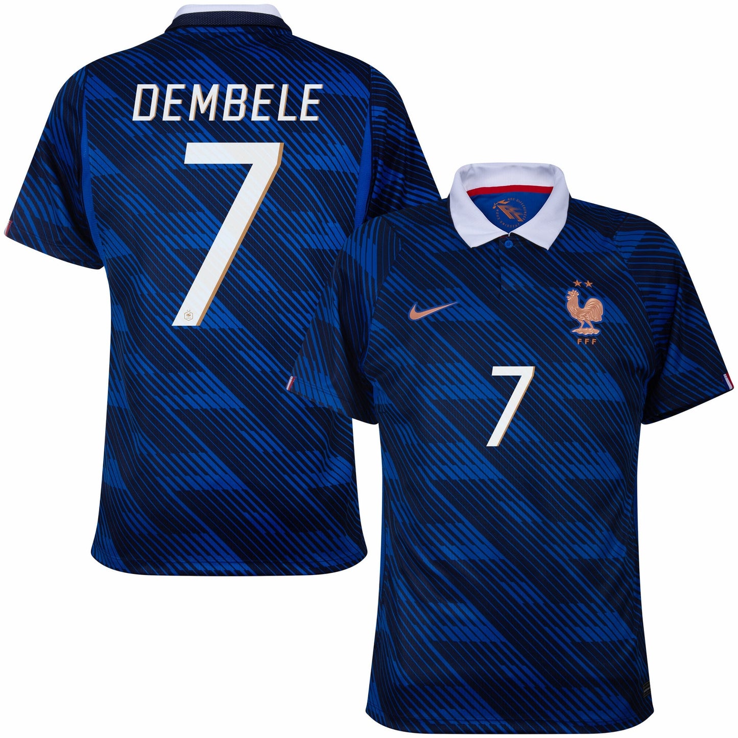 France Home Dembele 7 Fan Jersey 2026-2027 World Cup