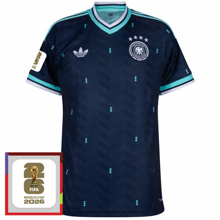Germany Away Fan Jersey 2026-2027 World Cup 2026 Patch
