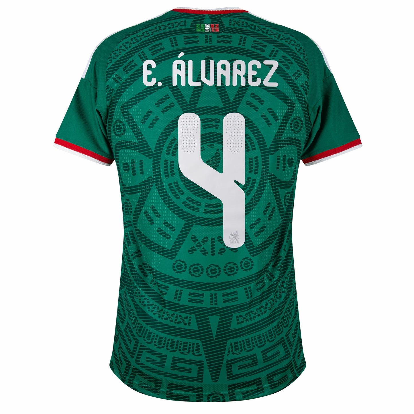 Mexico Player Version Home E. Álvarez 4 Shirt 2026-2027