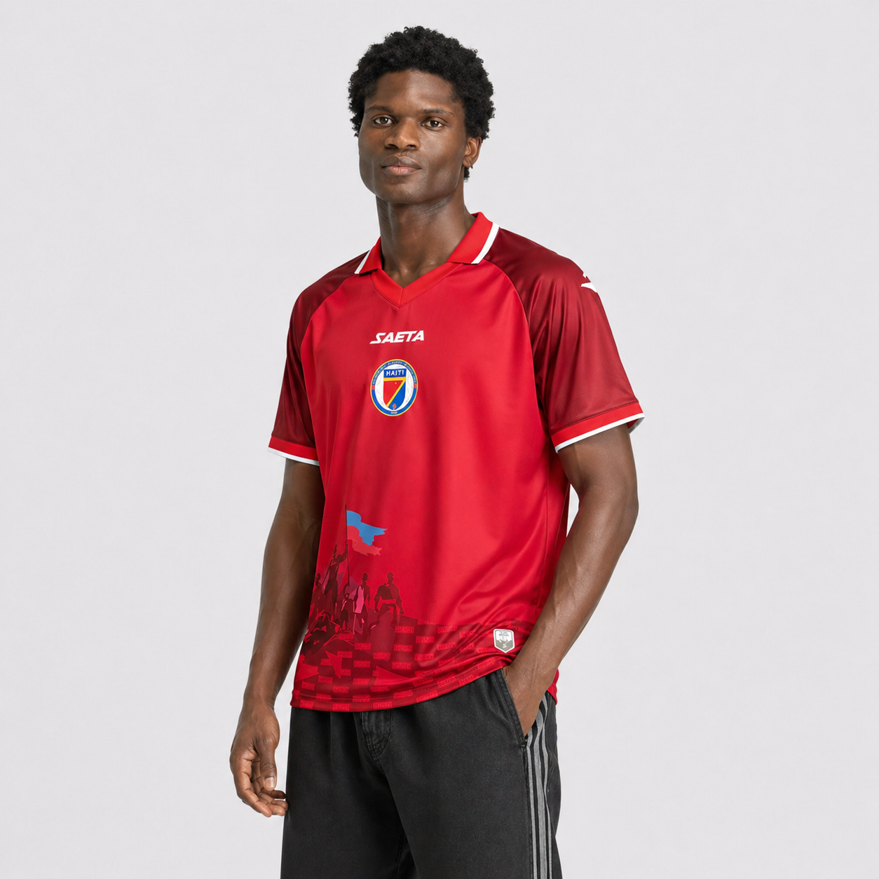 Mens Haiti Third 2026 World Cup Third Jersey
